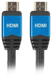 Kabel Lanberg Premium HDMI – HDMI v2.0 1 m Black (5901969416169) - obraz 1