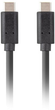 Kabel Lanberg USB Type-C – USB Type-C 3.1 gen 2 1 m Black (5901969436921) - obraz 1