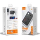 Сітковий фільтр LDNIO SC3412 3x220V+3хUSB+1хType-C 1хPD3.0-20W/3хQC3.0 2М електричний підовжувач швидка зарядка для пристроїв Чорний-Сірий - зображення 2