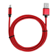 Кабель TB USB Type-A – USB Type-C 1.5 м Red (5902002065207) - зображення 2