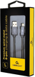 Kabel Gembird USB Type-A 2.0 – Lightning 1 m Grey (8716309106245) - obraz 2