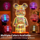 Ночник светильник "Мишка" 3D Проекционная Led лампа USB проектор (7 цветов) 5W - изображение 2