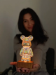 Ночник светильник "Мишка" 3D Проекционная Led лампа USB проектор (7 цветов) 5W - изображение 9