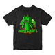Футболка черная с оригинальным принтом онлан игры Minecraft "Крипер Creeper Minecraft Майнфрафт" Push IT ФП0120412 года - изображение 1