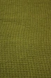 Плед лляний вафельний 225x190 зелений - зображення 5