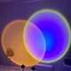Лампа сансет Sunset Lamp 2.0 RGB з пультом керування проекційний світильник заходу сонця / світанку лампа-нічник 16 кольорів - зображення 9