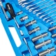 Профессиональный набор инструментов в кейсе Molder 1/2", 1/4", 3/8" 72Т, CR-V 219 единиц (MT60219) - изображение 9