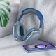 Беспроводные Bluetooth наушники BOROFONE Elegant wireless headphones (BT5.3, AUX/TF, 12h). Blue - изображение 2