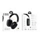 Бездротові навушники Bluetooth з мікрофоном Hoco wireless headphones (BT5.3, AUX/TF, 40h). Black - зображення 8