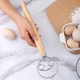 Датский венчик для замеса теста из нержавеющей стали - изображение 4