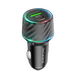 Автомобільний зарядний пристрій BOROFONE BZ21 Brilliant 48W dual port PD30W+QC3.0 car charger Black (6941991101175) - зображення 1