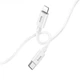 Кабель HOCO X87 Magic silicone PD charging data cable for iP White (6931474783189) - зображення 3