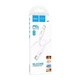 Кабель HOCO X87 Magic silicone PD charging data cable for iP White (6931474783189) - зображення 2