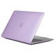 Защитный чехол-накладка Macbook Air 13.3" М1 (A1932/A2179/A2337)2019-2020г Фиолетово-Прозрачный - изображение 1