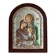 Серебряная икона Святая Семья (15 x 20 см) Valentі 84125 4L COL - изображение 1