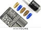 Черный лак для стемпинга YOURS Cosmetics Black Out 15 мл - изображение 3