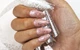Голографическая фольга Lecente Silver Feather Nail Foil (1,5м) - изображение 2