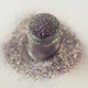 Лиловый мульти-глиттер Lecente Sugar Lips Multi Glitz Chunky Glitter (8г) - изображение 2