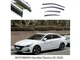 Дефлекторы окон ветровики Hyundai Elantra седан 2020- П/К скотч FLY нержавеющая сталь 3D BHYET2023-W/S (48-49) - изображение 1