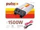 Перетворювач напруги Pulso/ISU-1500/12V-220V/1500W/USB-5VDC2.0A/син.волна/клеми - зображення 2