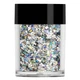 Сріблясті голограмні "осколки льоду" Lecente Silver Crushed Ice Holographic Glitter 5 г - зображення 1
