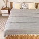Покривало плед РОМБ графіт 200х235 Dreamy - зображення 2