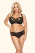 Мягкий бюстгальтер с кружевом Nessa Selena black 90J Черный - изображение 1