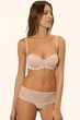 Формованный бюстгальтер-бандо Simone Perele 12A300 Peau 70F Бежевый - изображение 2