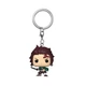 Фигурка на клипсе Танджиро Камадо — Funko Pop! Keychain: DEMON SLAYER — TANJIRO KAMADO #61374 - изображение 2
