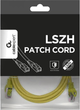 Kabel Patch Cablexpert CAT6 S/FTP 1.5 m Żółty (PP6A-LSZHCU-Y-1.5M) - obraz 4