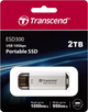 Dysk SSD Transcend ESD300 2TB USB 3.1 Gen 2 Type-C Silver (TS2TESD300S) Zewnętrzny - obraz 7