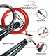 Скакалка PowerPlay 4202 швидкісна Червона (PP_4202_Red) - зображення 10