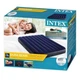 Надувний велюровий матрац Intex 64758 Dura-Beam Standard (137х191х25 см) Тришаровий ПВХ з велюровим покриттям Cіне-чорний - зображення 7