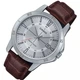 Наручные часы CASIO MTP-V004L-7C Серебристый/Коричневый кварцевый механизм - изображение 1