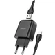 Мережевий зарядний пристрій Hoco N2 з 1USB 2.1A 10,5W з кабелем Lightning - зображення 1