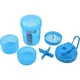 Шейкер спортивный SmartShake Original2GO 600ml Neon Blue (10560102) - изображение 3