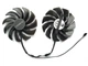 Вентилятор кулер для видеокарты Gigabyte GTX 1650 1660 Ti Super RTX 2060 RX 5500 5600 XT (orgnl) 87 мм PowerLogic PLD09210S12HH (T129215SU GA91S2H) комплект 2 шт (№131.3) - изображение 3