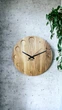 Годинник настінний дерев'яний 40см Wooden Serenity - зображення 3