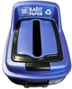 Бак для сортування сміття Planet Re-Cycler 50 л Чорно-синій (12187) - зображення 4