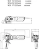 Кутова шліфувальна машина Metabo WE 19-125 Q M-Brush (613105000) - зображення 9