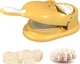 Форма для лепки вареников и пельменей 2в1 Dumpling Maker (8648) Yellow - изображение 2