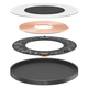 Безпровідна зарядка QI BASEUS Simple 2 Wireless Charger 15W Cluster Чорний (CCJJ050001) - зображення 7
