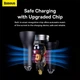 Автомобильное зарядное устройство с быстрой зарядкой BASEUS |USB/2Type-C, 65W| Темно серый (CGJP010013) - изображение 5