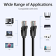 Сетевой кабель Vention Cat.6 UTP Patch Cable 10M Black IBEBL - изображение 10