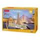 Конструктор 3D Cubic Fun City line Paris (MC254h) (10-537477) - изображение 1
