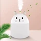 Увлажнитель воздуха и ночник Котик 2в1 Humidifiers с подсведкой Белый (7712SH734) - изображение 7