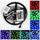 Світлодіодна стрічка багатобарвна 3528 RGB 5 м Led c пультом (7712SH802) - зображення 3