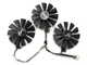 Вентилятор кулер для видеокарты ASUS GTX 1060 1070 Ti 1080 Ti RX 480 580 STRIX (orgnl) FirstD FDC10U12S9-C (FDC10H12S9-C PLD09210S12HH T129215SU) комплект 3 шт (№120.1) - изображение 1