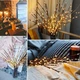 LED гирлянда Ветка Ивы на 20 Диодов, Теплый свет, 1 шт - изображение 6
