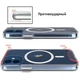 Прозрачный противоударный чехол Space Case with MagSafe для Apple iPhone 13 - изображение 4